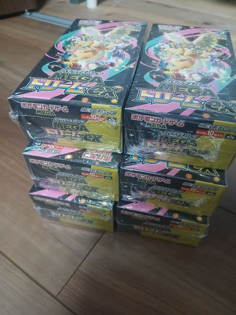 メガドリームex 6BOX　シュリンクつき