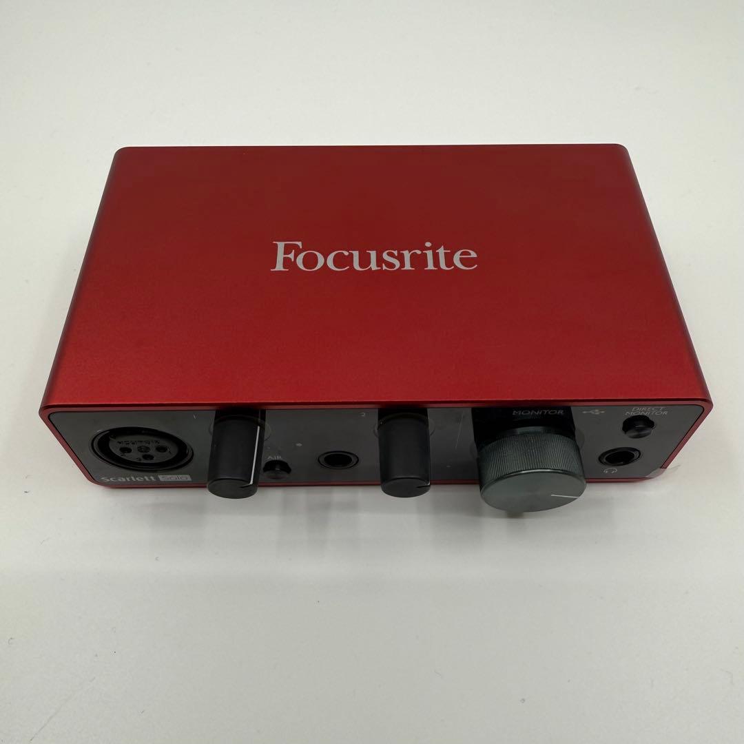 Focusrite Scarlett Solo インターフェース (3世代)