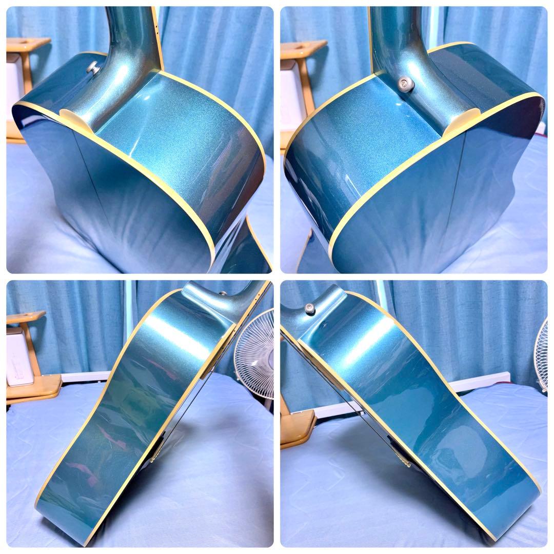 【牛骨★ギブソン直系】Epiphone☆EJ-45S青【弾き易く調整☆新品弦】