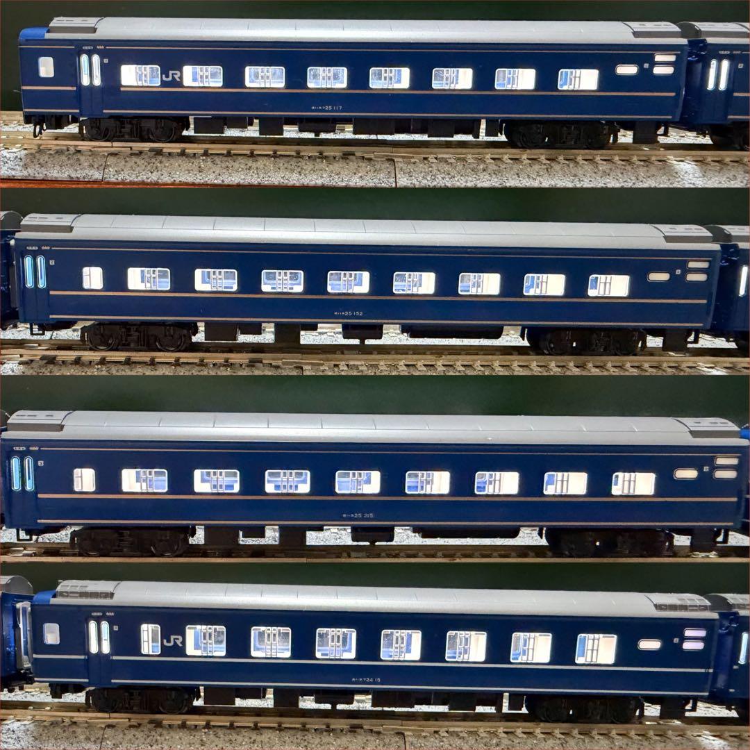 【室内灯有】KATO10-881,882 日本海11両＋EF81トワイライト色