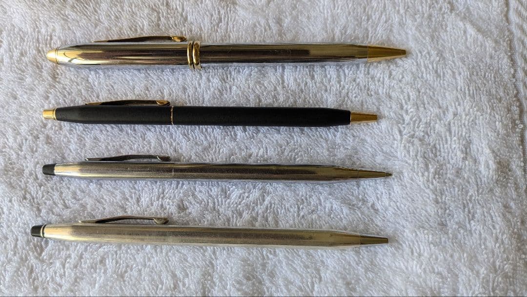 スターリング　シルバーも　クロス　ボールペン