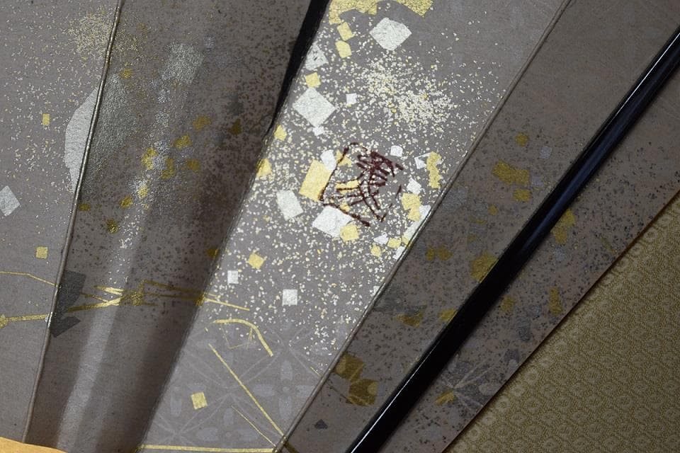 日本画　山口華楊・奥村土牛　　お飾り扇