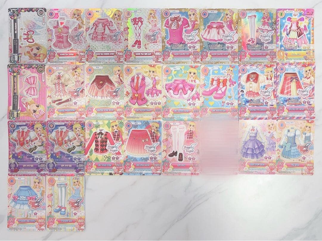 アイカツ 星宮いちご カード 韓国版 まとめ売り