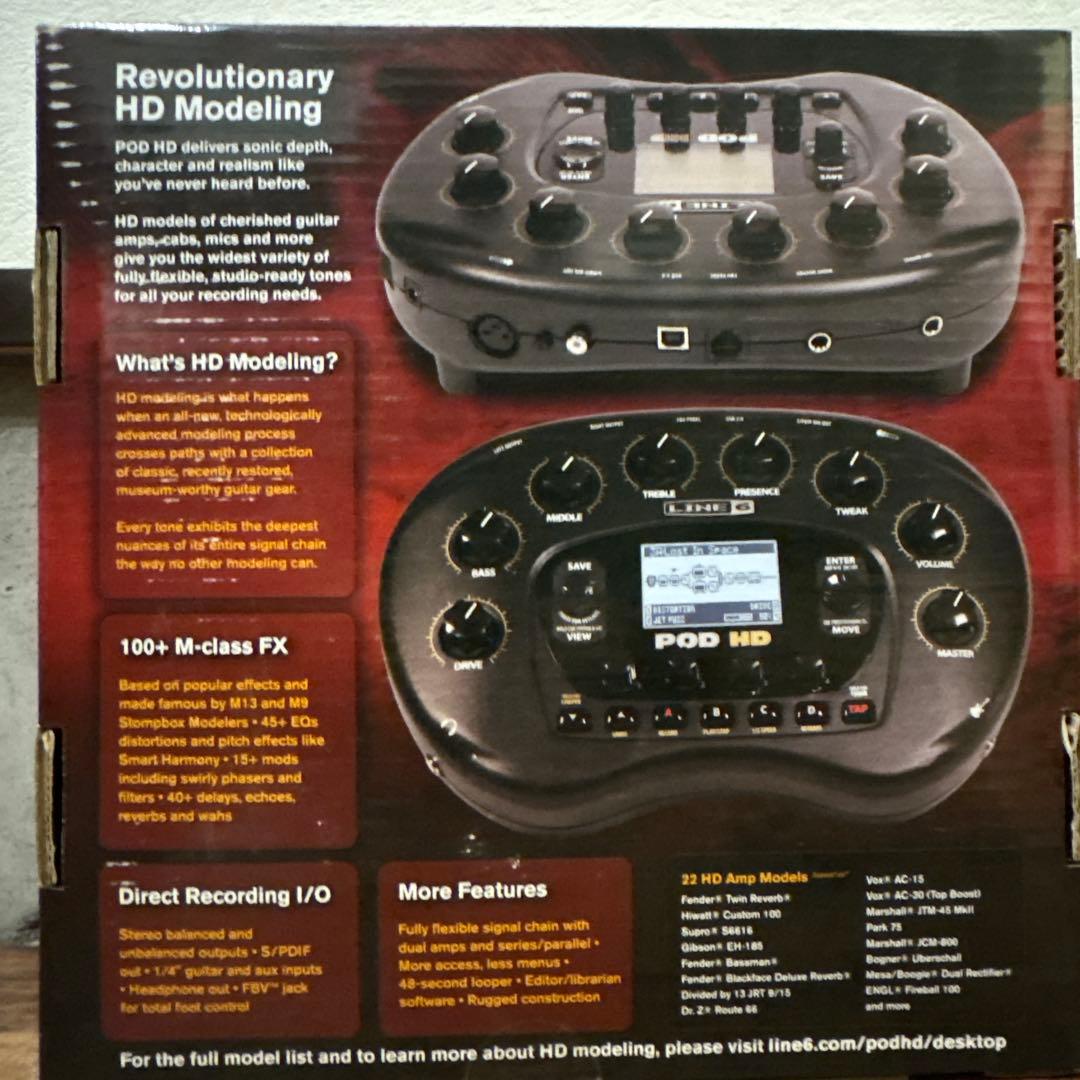 LINE 6 POD HD ギターエフェクター