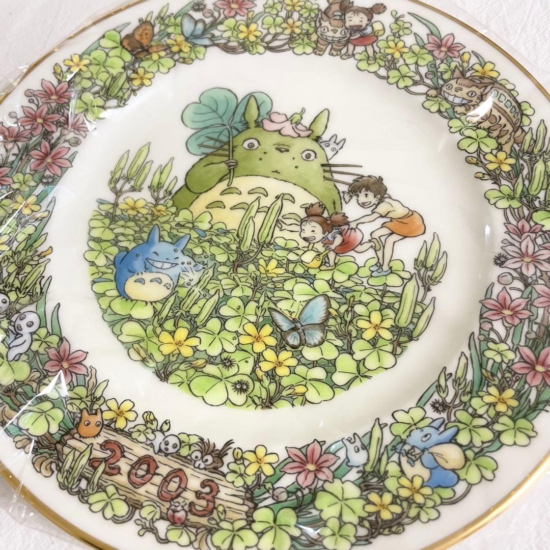 新品未使用　トトロ ジブリ ノリタケ イヤープレート イヤリープレート 2003