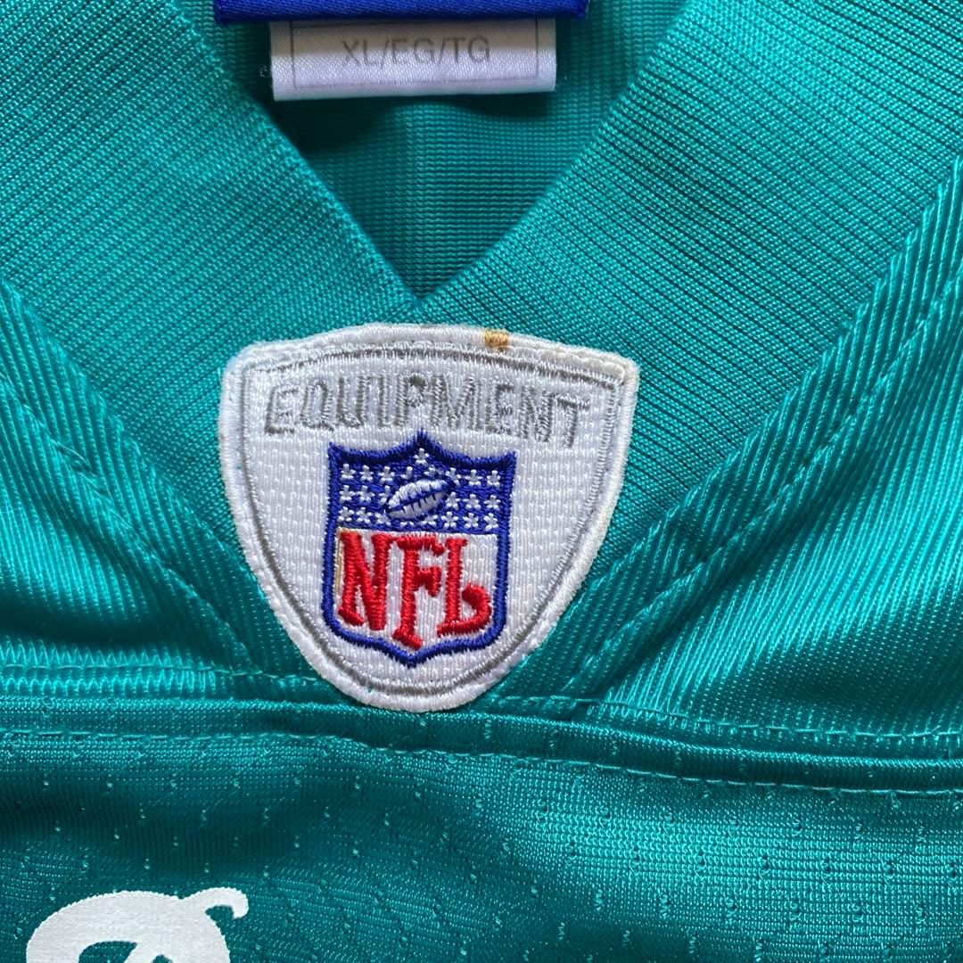 NFL 公式 マイアミドルフィンズ フットボールシャツ ユニフォーム 34番