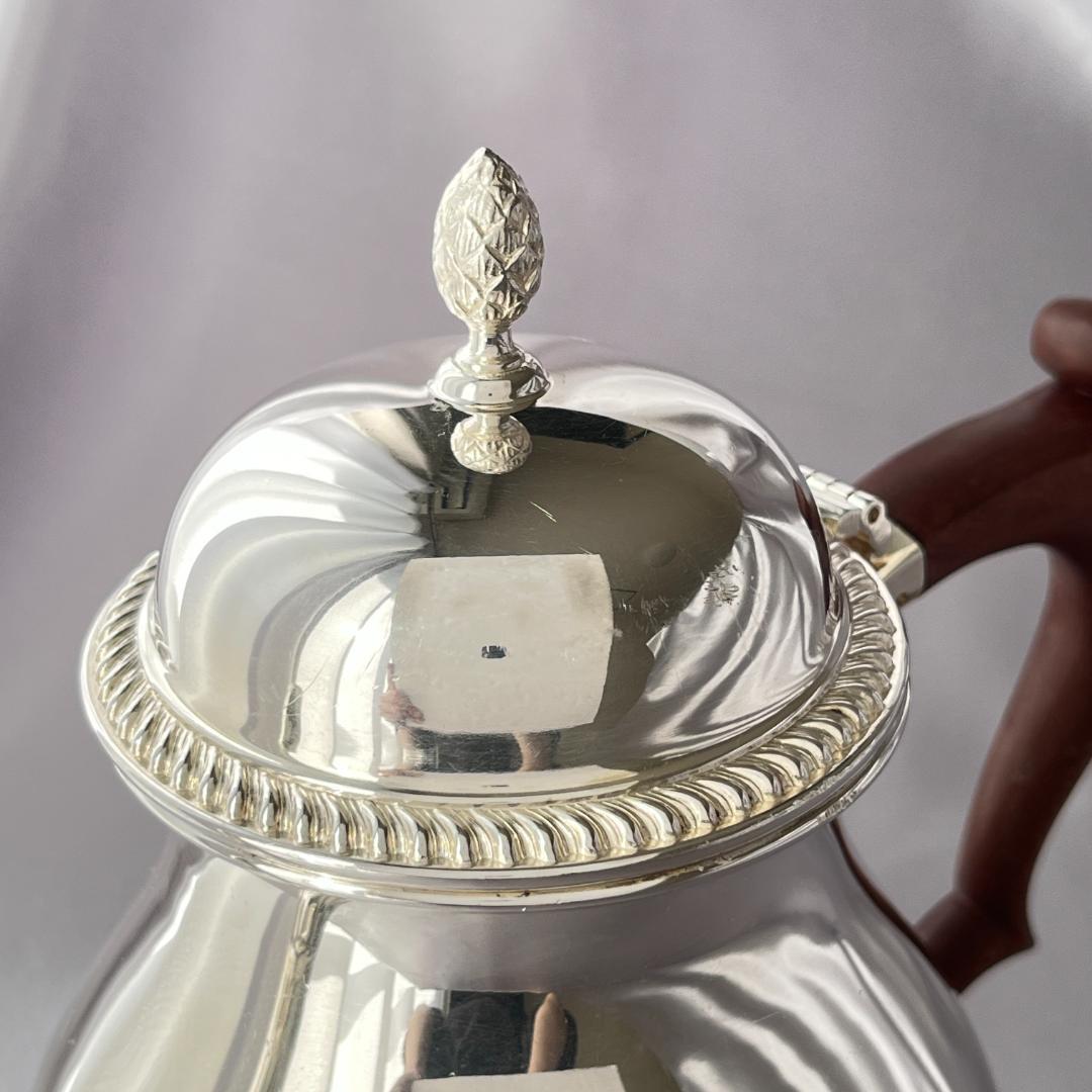 【Barker Ellis】 ビクトリアンのティーポット【シルバープレート】