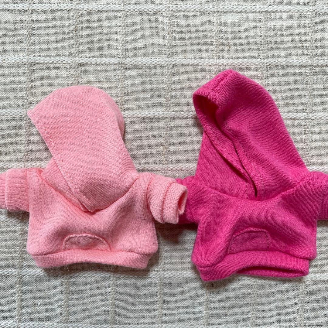 ちびぬいちゃんのパーカーピンク新色