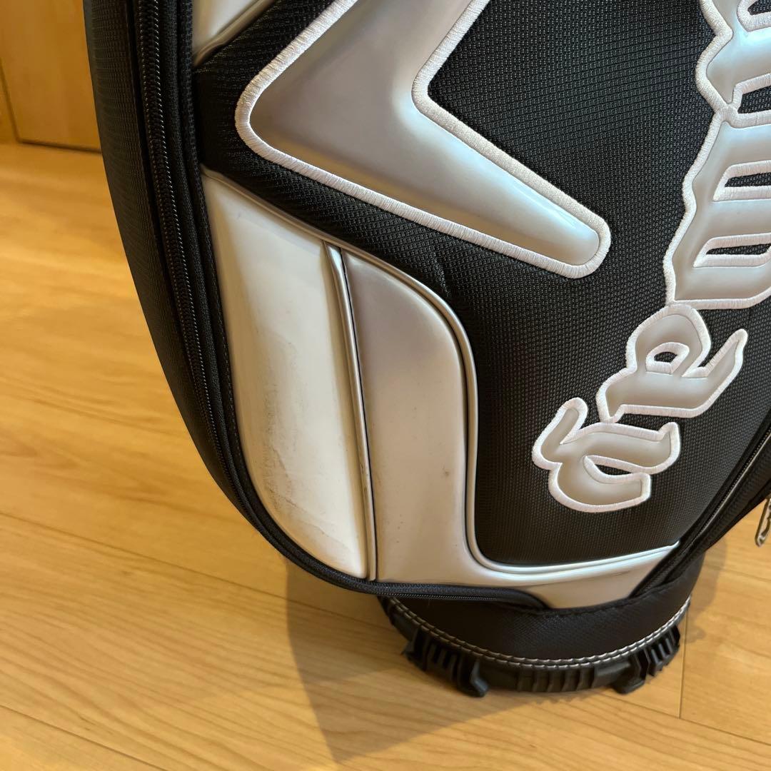 Callaway キャディバッグ 黒/白 フード付き