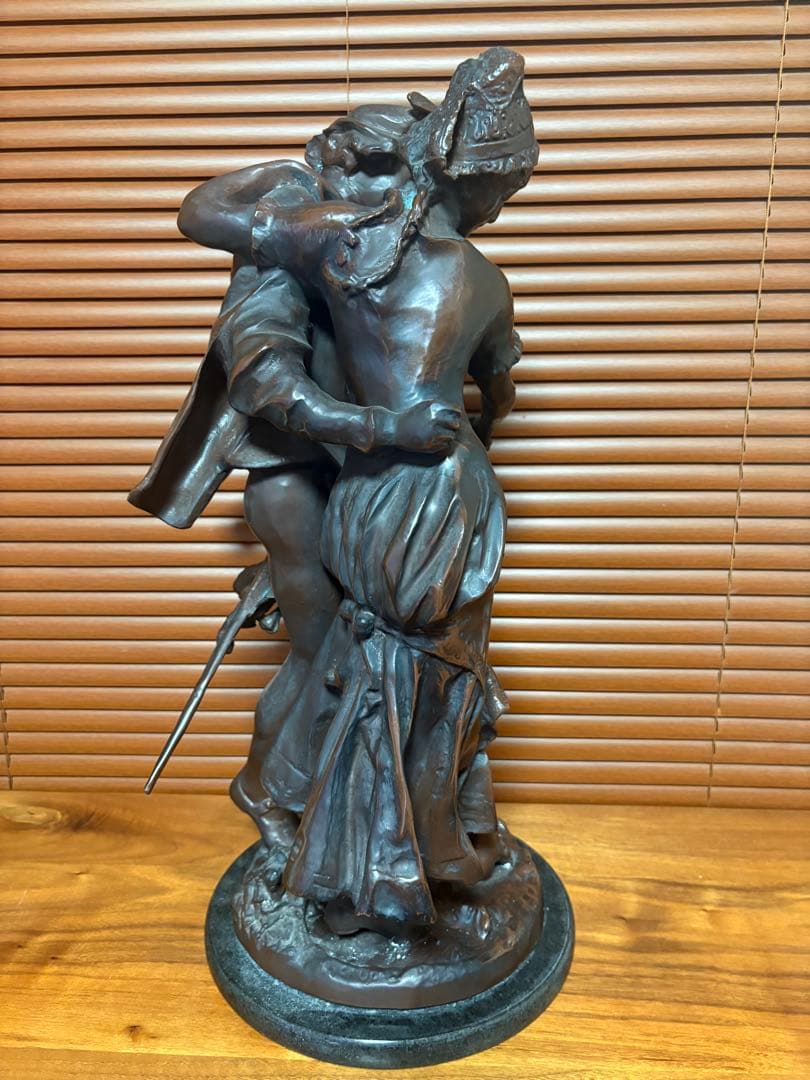 アンティーク　銅製　置物