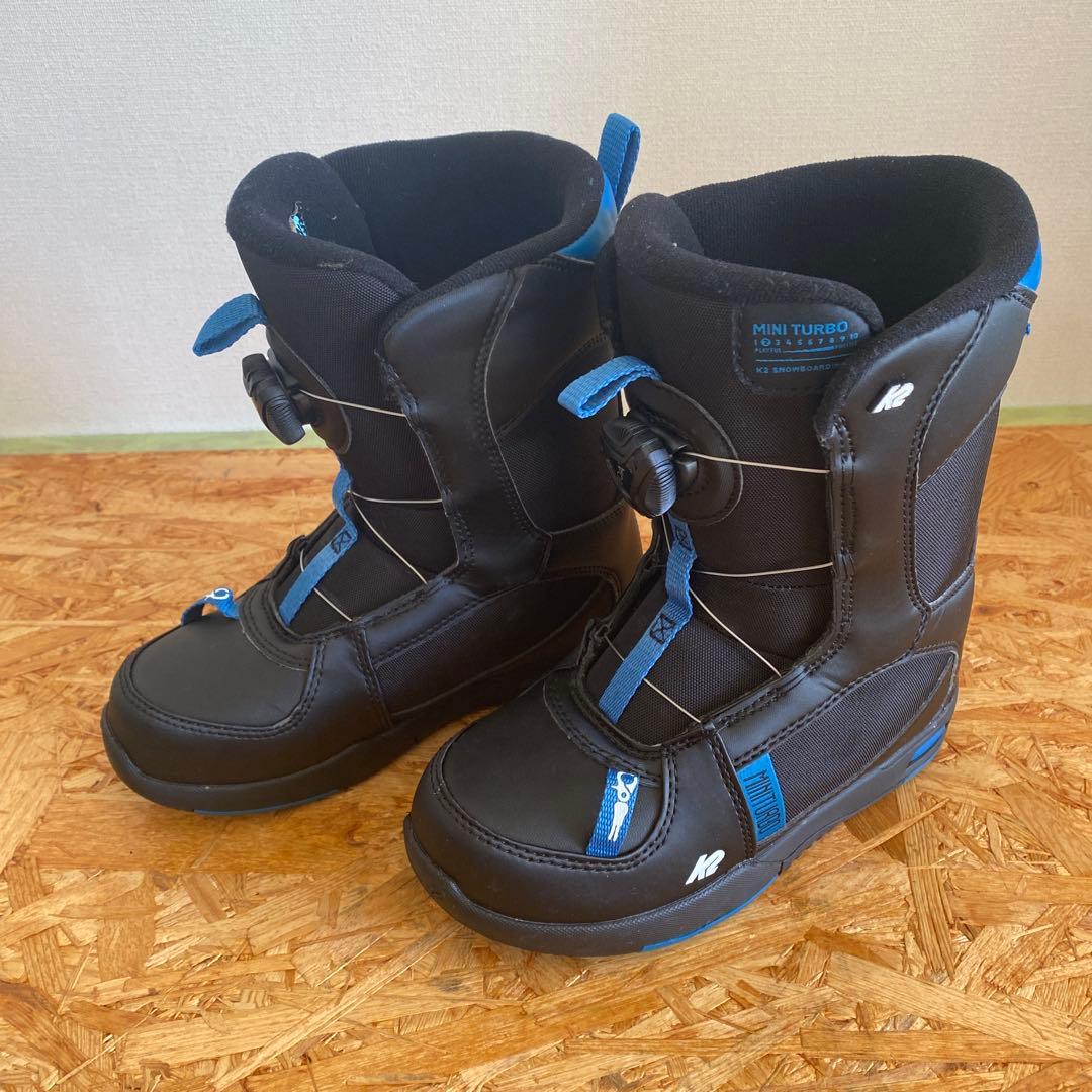 美品 K2 MINI TURBO キッズブーツ 21センチ BOA