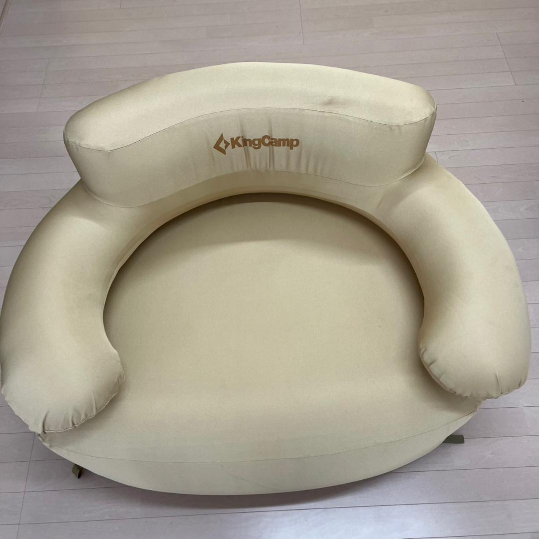 【超買得】KingCamp エアーソファーセット（シングル・ダブル・オットマン）