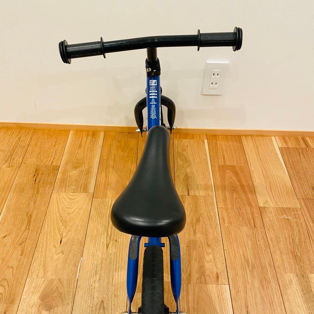 良品 ストライダー バランスバイク ブルー キックバイク 12インチ