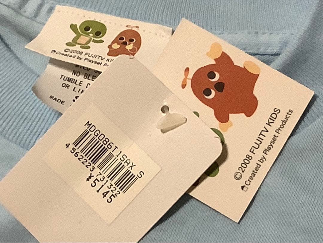 【確認画像】DEATHVALLEY×ポンキッキーズ　アニメシャツ　デスバレー