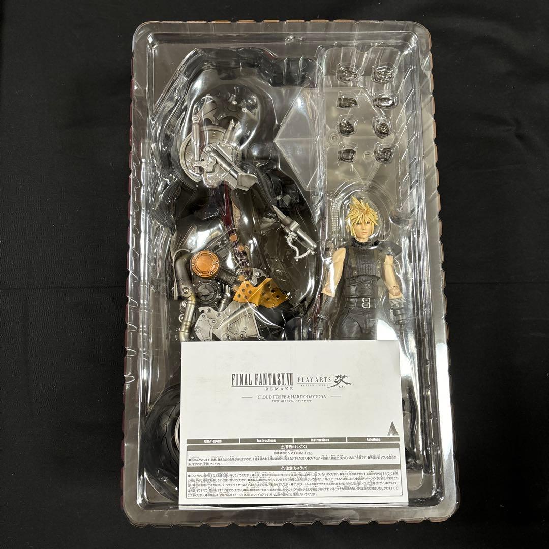 ファイナルファンタジー プレイアーツ フィギュア改 クラウド&ハーディーデイトナ