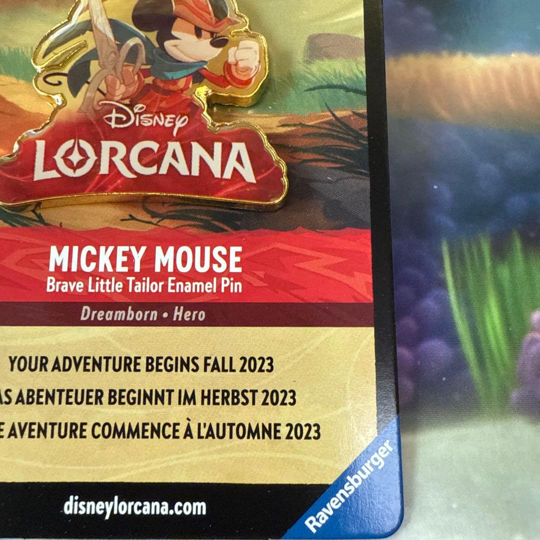ディズニー ロルカナ ミッキーマウス ピンバッジ D23EXPO ロルカーナ