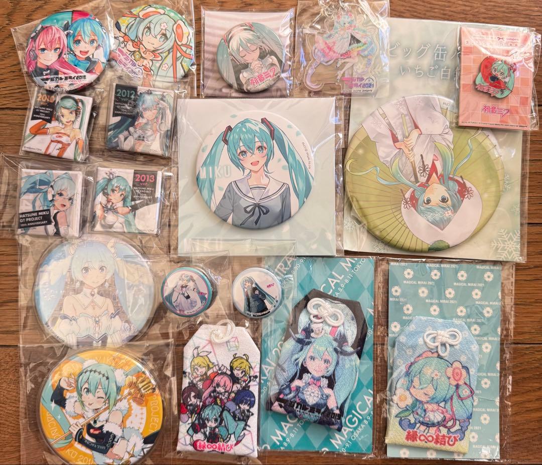 初音ミク缶バッジ　セット