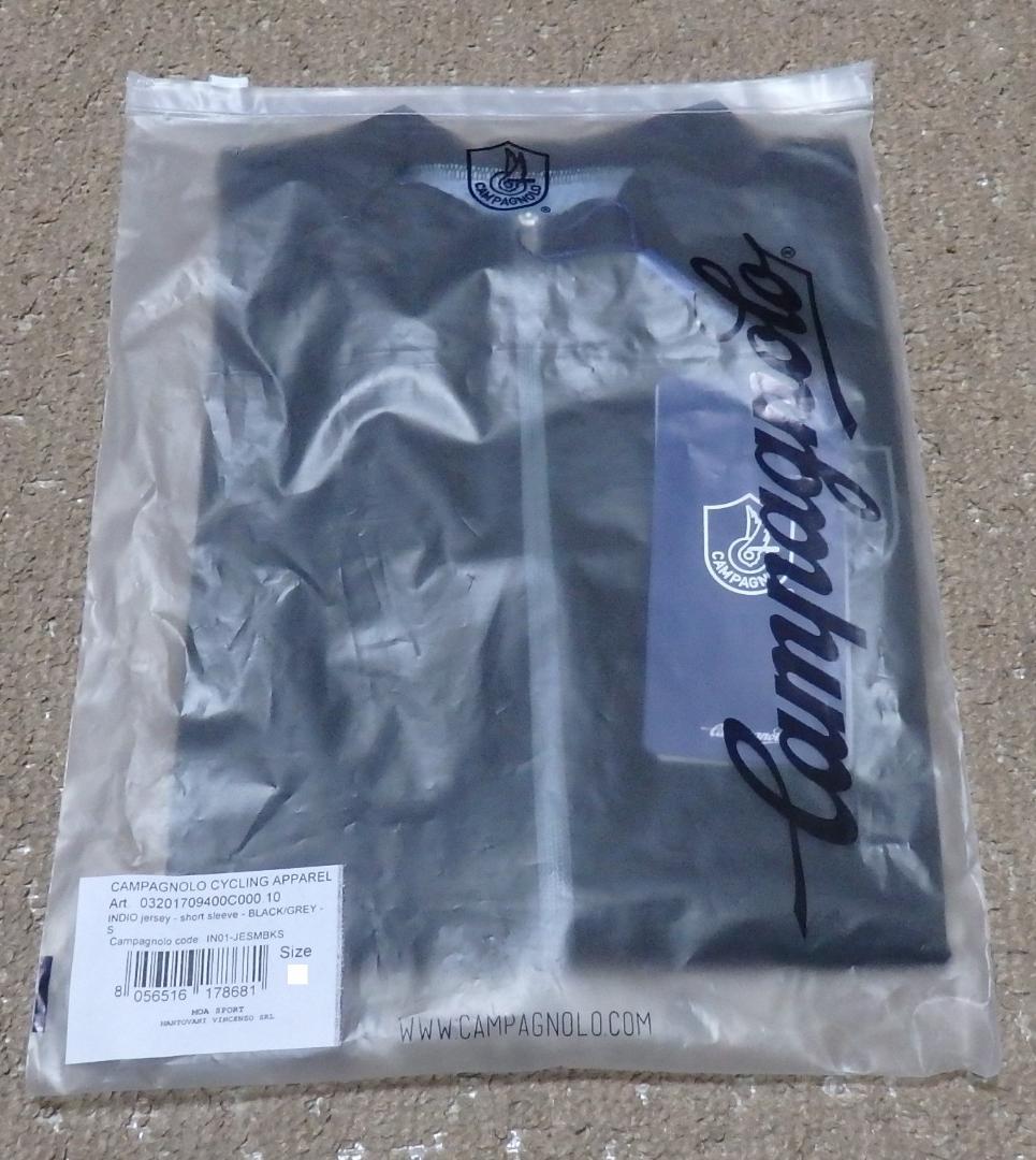 新品　カンパニョーロ　2023モデル　Indioジャージ　黒　XXLサイズ