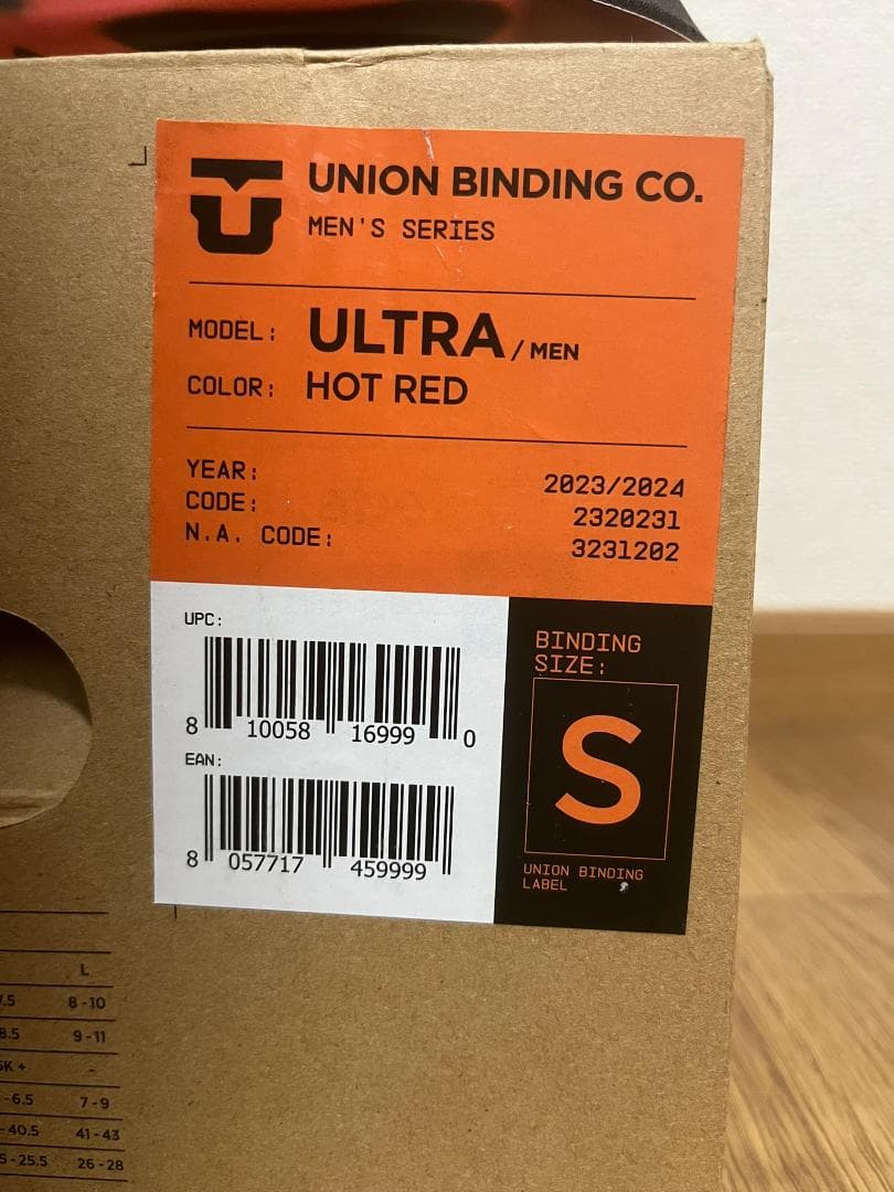 23-24 UNION ULTRA サイズ：S