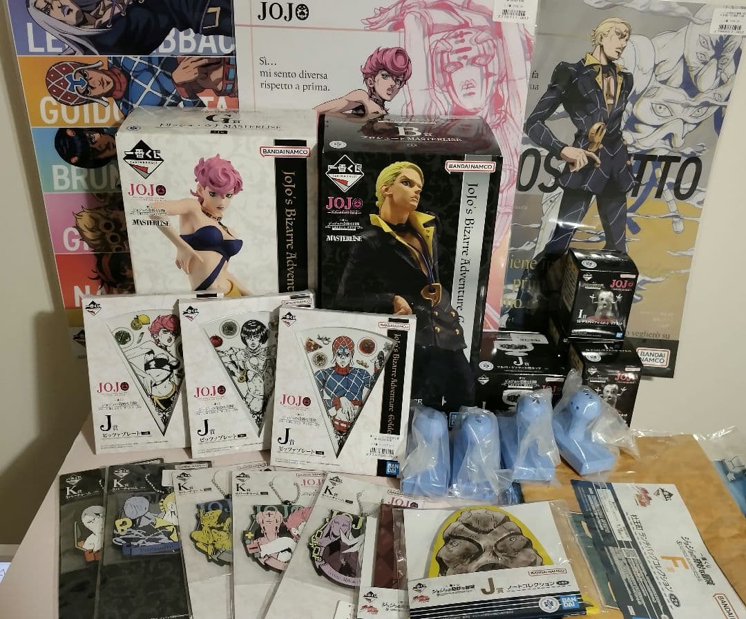 1番くじ　ジョジョの奇妙な冒険　4部　5部　まとめ売りプロシュート　トリッシュ