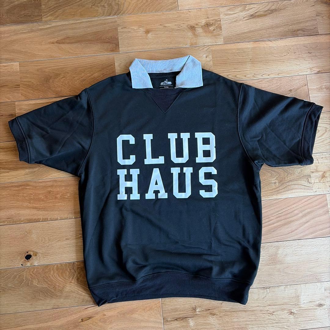 【未使用】CLUBHAUSポロスウェットLサイズ