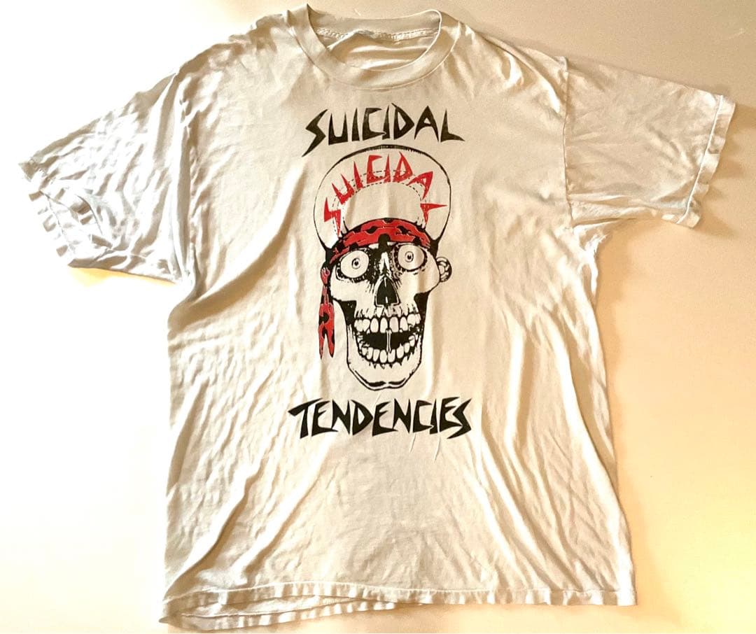 古着バンドTシャツ　ロックT SUCIDAL TENDENCIES 80s