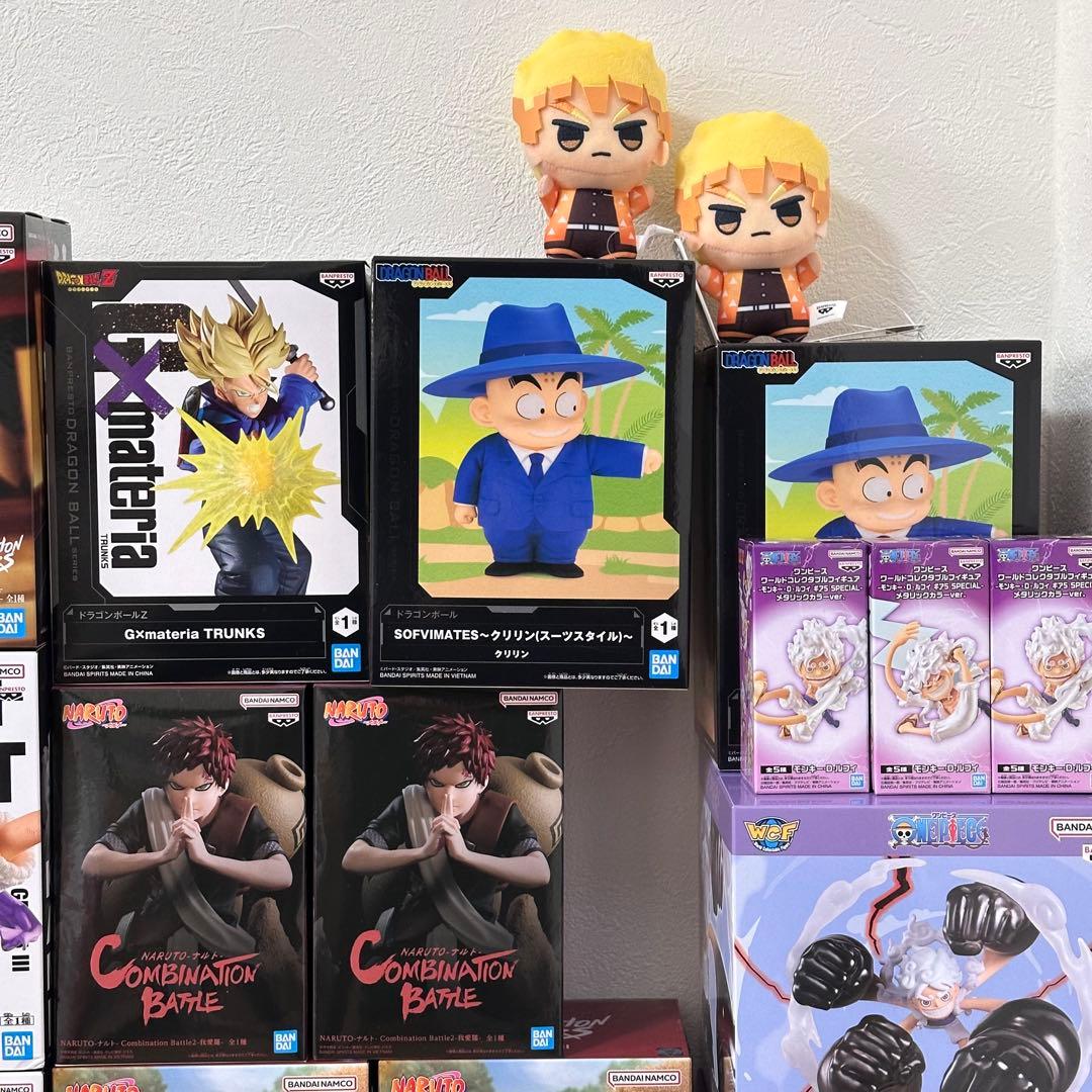 31点 呪術廻戦 ドラゴンボール ナルト 銀魂 プライズフィギュアまとめ売り