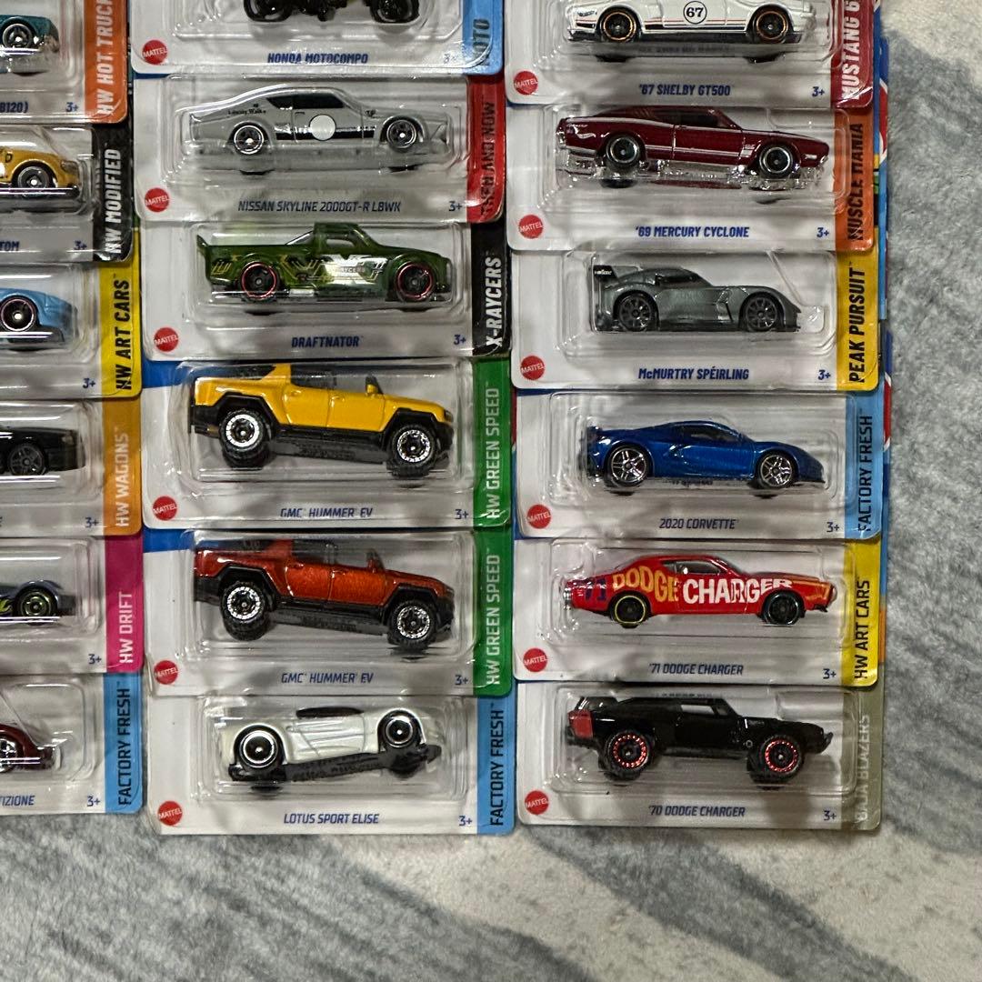 ホットウィール ベーシック 36台セット④ フェラーリ GT-R等