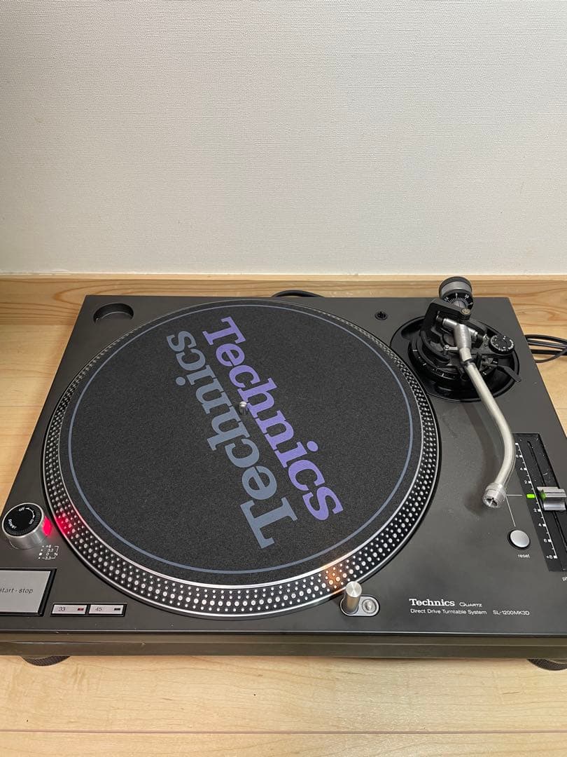 Technics SL-1200MK3D ターンテーブル ブラック 黒