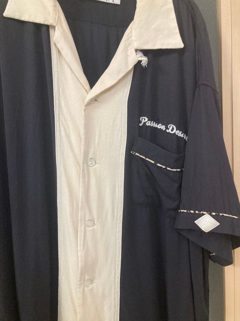 タグ付き　el conductorH ボーリングシャツ