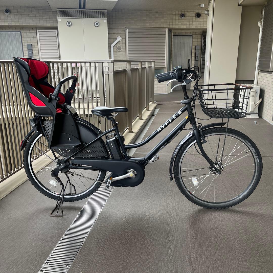 【杉並区引取優先】HYDEE.B マットブラック　電動アシスト自転車