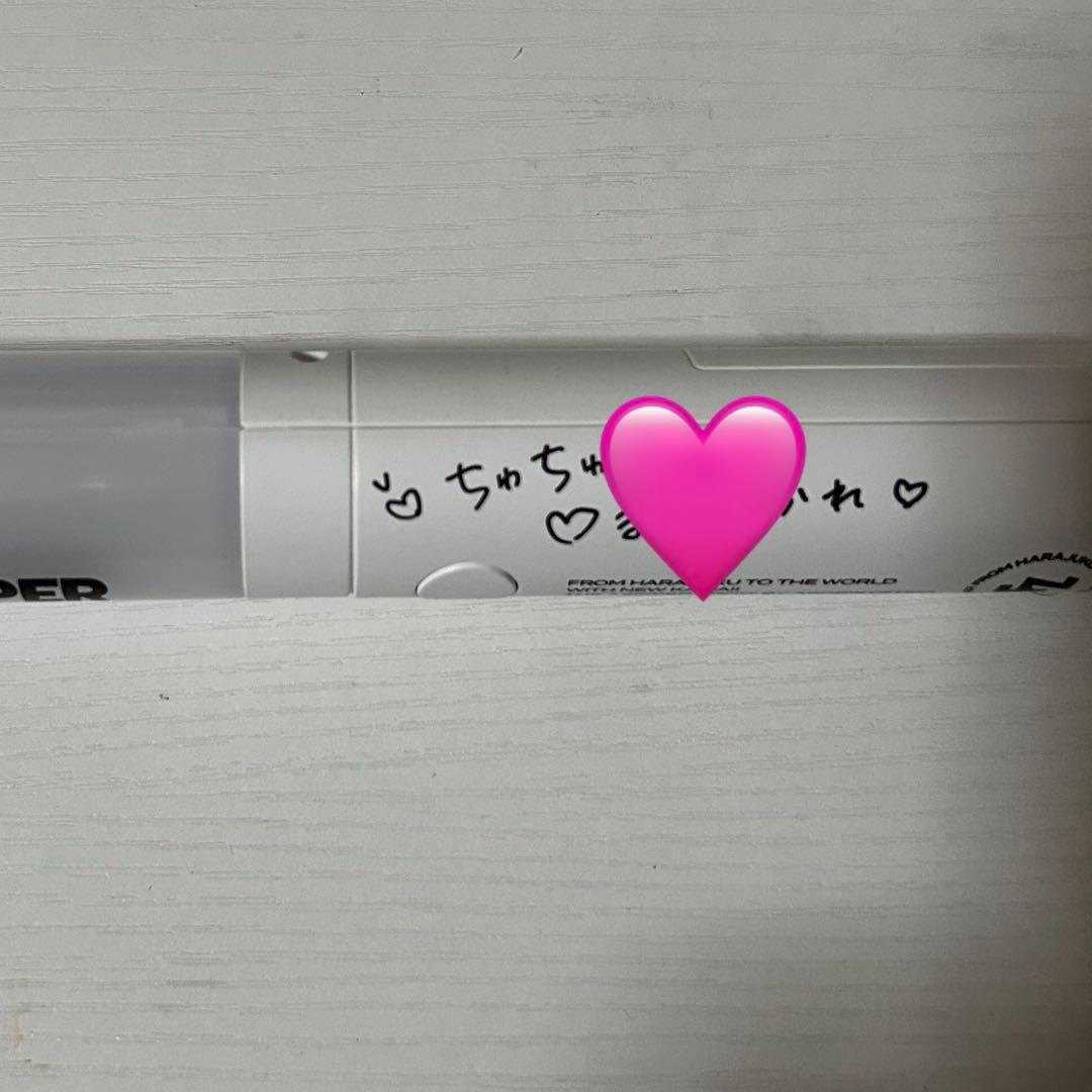 FRUITS ZIPPER タイツアー 松本かれん 私物サイン