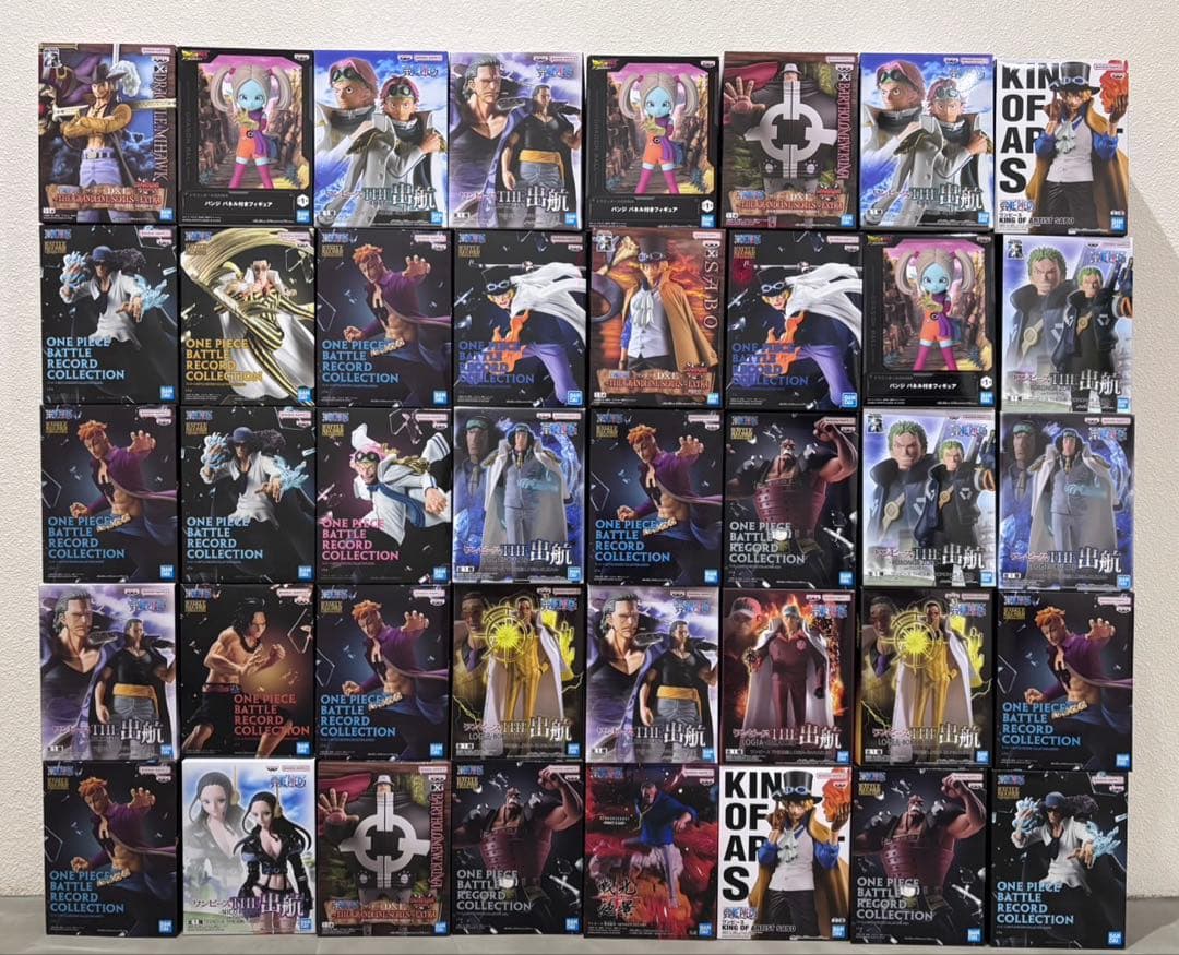 ワンピース、ドラゴンボール　プライズフィギュアまとめ売り　40体　⑥