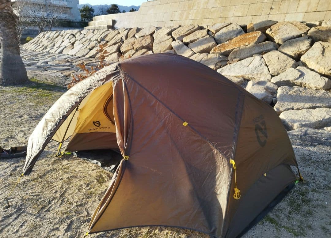 NEMO ニーモ ダガーストーム2P フットプリント付き