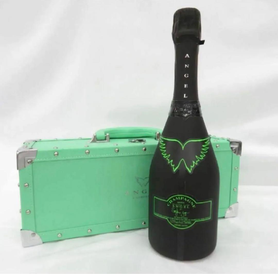 【2本セット】ANGEL ブリュット ヘイローグリーン シャンパン 750ml