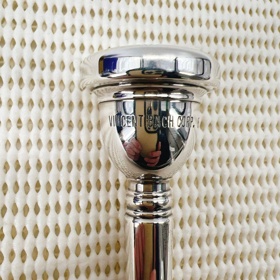 【超美品】Bach corp. 6 1/2AM 太管　トロンボーンマウスピース