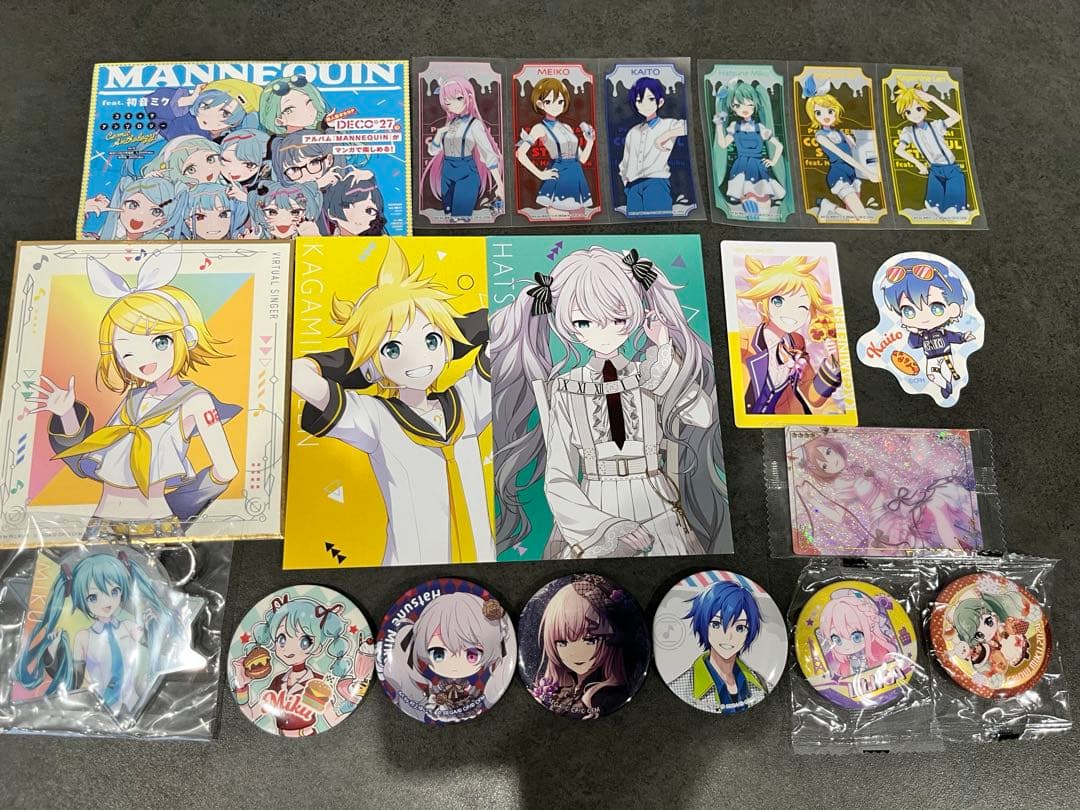 初音ミク フィギュアとグッズセット