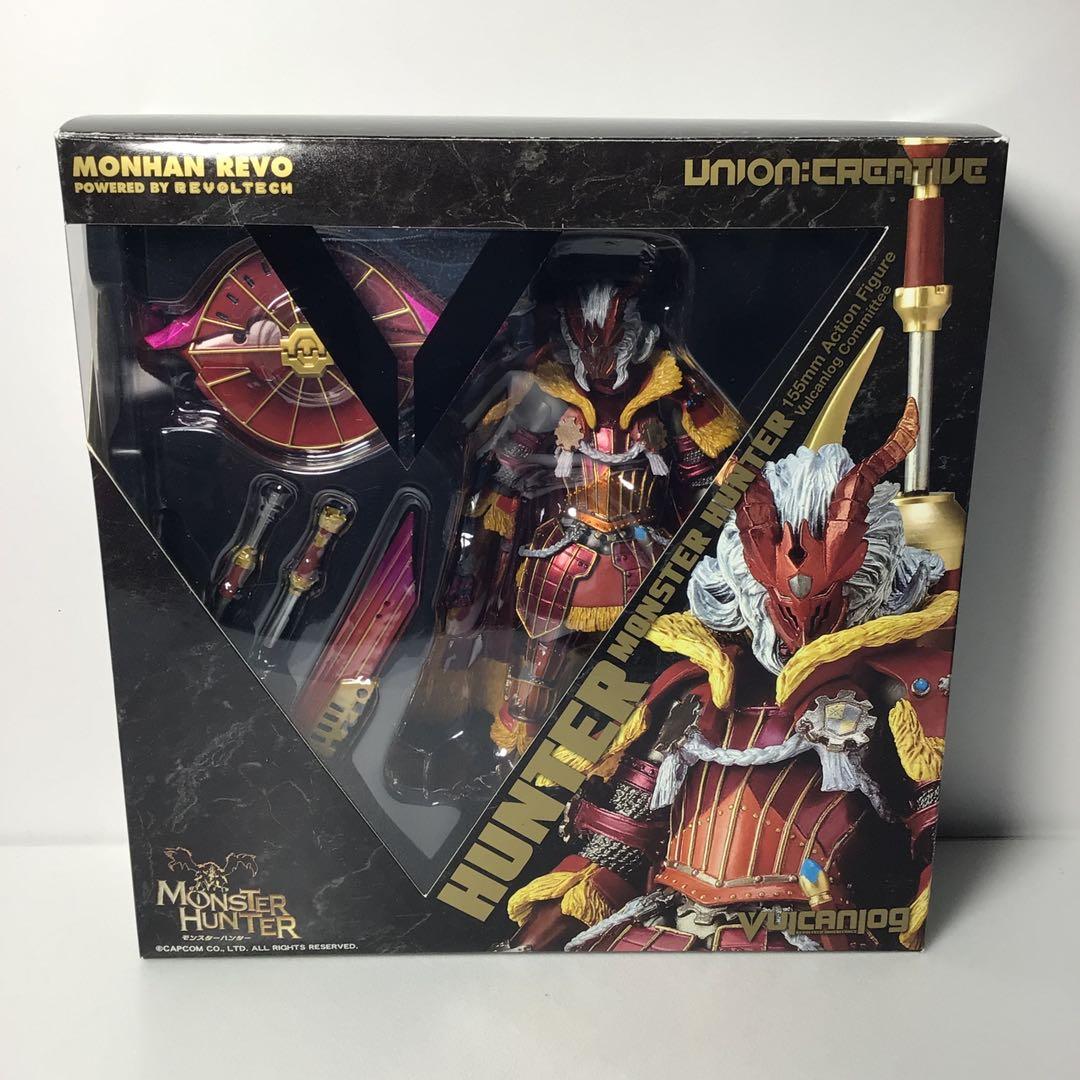 希少品モンスターハンターリボルテックカイザーX装備