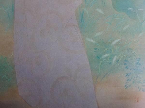 鏑木清方、朝涼、希少高級画集画、新品額装付