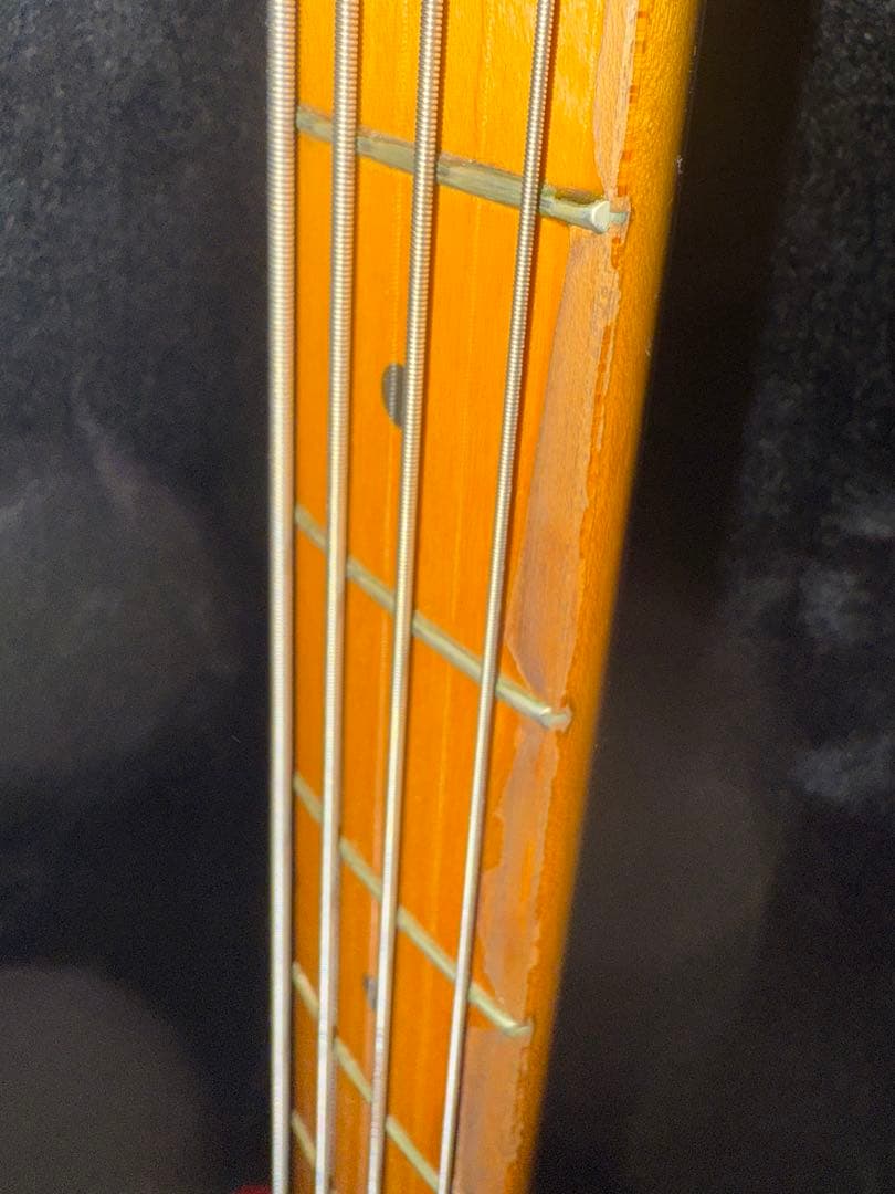 1980年代初期Eシリアル 星入りロゴ Fender USAバレット ベース