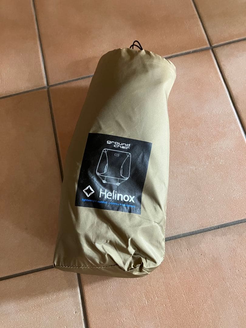 Helinox ヘリノックス　グラウンドチェア　コヨーテタン