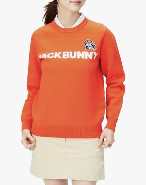 再再値下げ新品　ジャックバニー　ニット0 ドラえもん　オレンジ　定価14300円