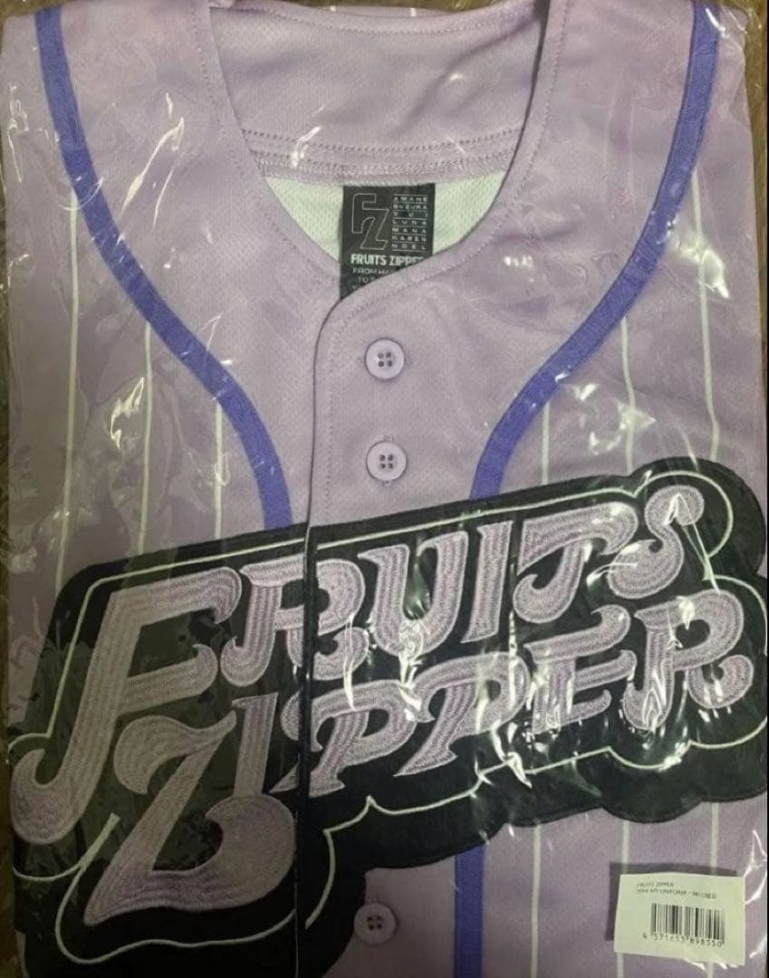 FRUITS ZIPPER フルーツジッパー　推しアピ　ユニフォーム　仲川瑠夏