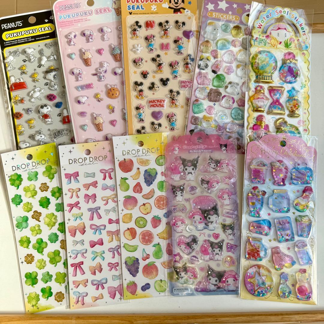 シール帳　シール35枚　まとめ売り