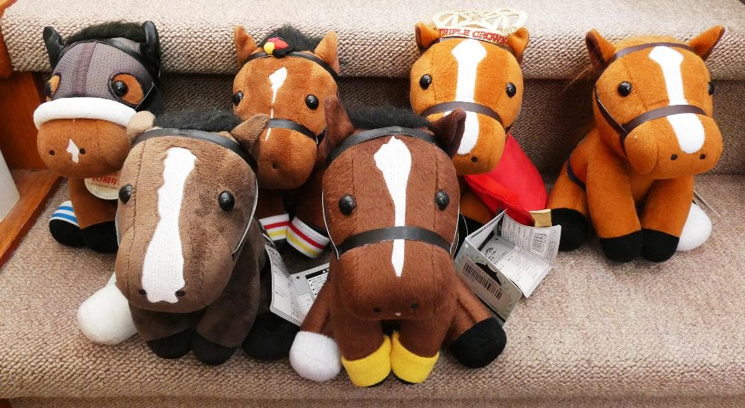 【中古セット】アイドルホース オルフェーヴル アーモンドアイ 等 6体セット