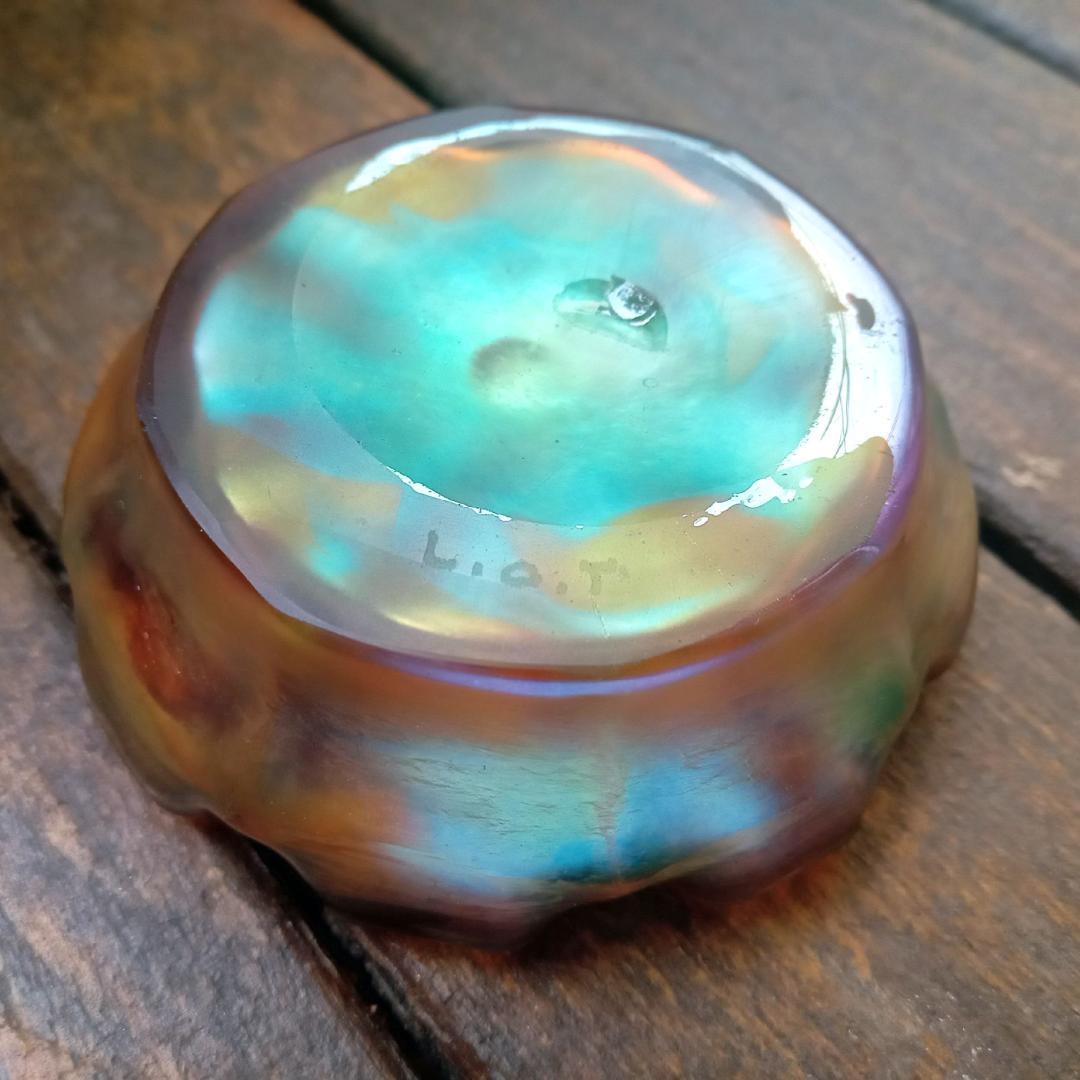 ルイスCティファニー ソルトセラー ファブリルガラス おうち美術館にs01