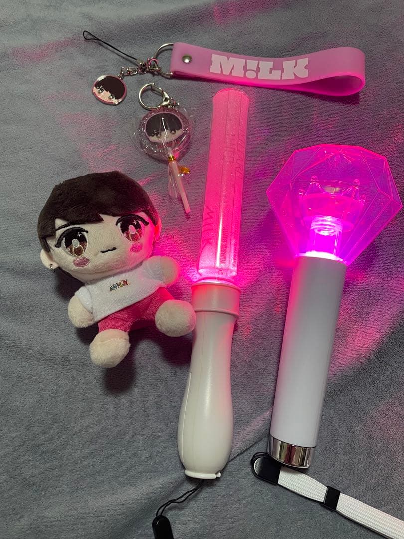 M!LK ペンライト 佐野勇斗 ぬいぐるみ