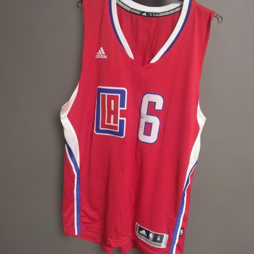 デアンドレ・ジョーダン他直筆サイン入り　クリッパーズ　ユニフォーム　アディダス