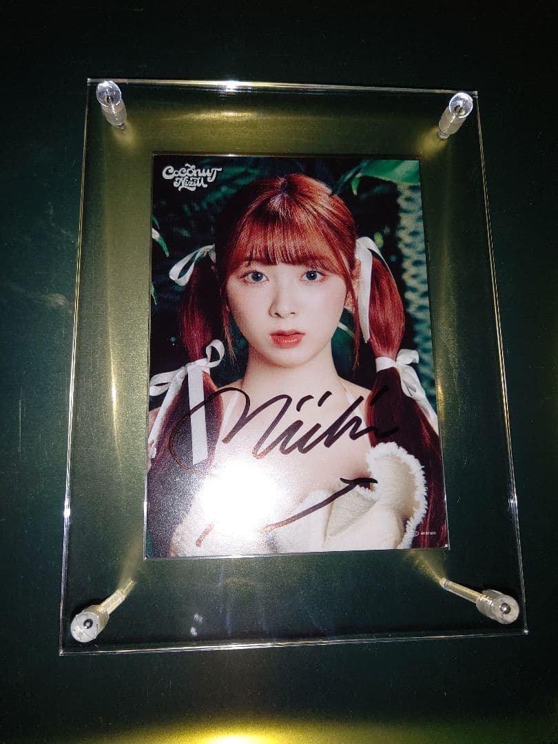 NiziU　MIIHI　ミイヒ　本人直筆サイン入りフォトカード　10代ラスト年
