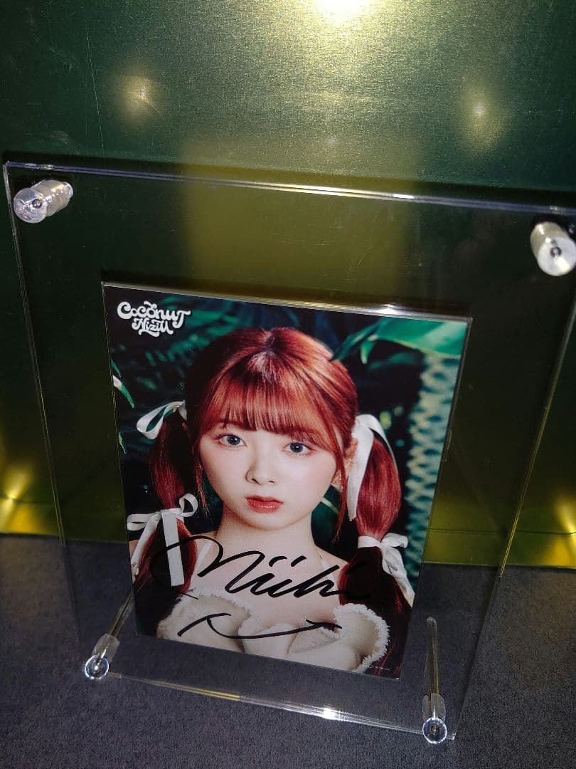 NiziU　MIIHI　ミイヒ　本人直筆サイン入りフォトカード　10代ラスト年